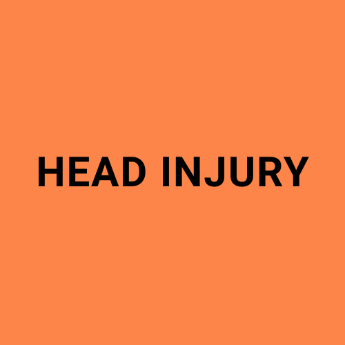 Image showing the words "Head Injury".